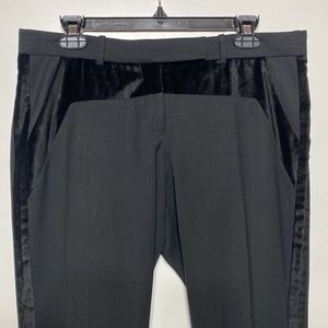 Maje Straight Leg Tuxedo Pants